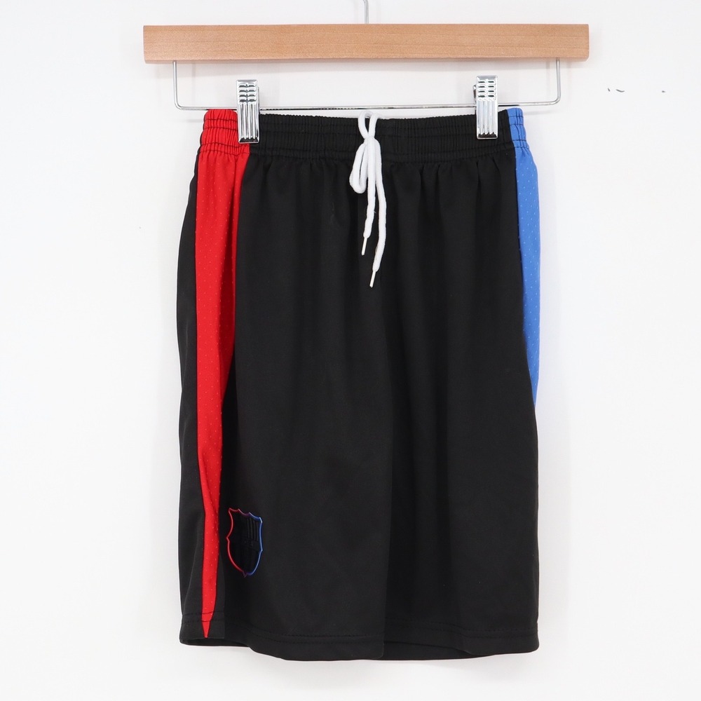 FC Barcelona Shorts Mens S Black Red Blue La Liga Soccer Unbranded